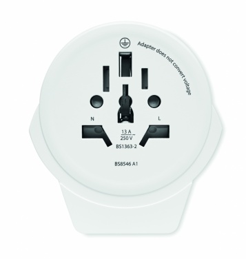 Logo trade corporate gift photo of: Skross World to Europe USB 12W