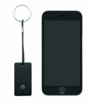Logo trade promotional merchandise image of: Key finder device in bamboo