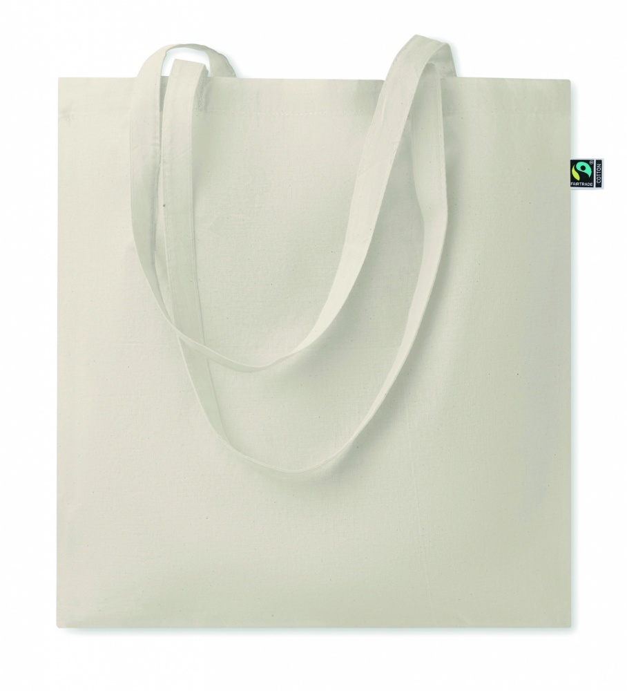Logo trade business gifts image of: Shopping bag Fairtrade