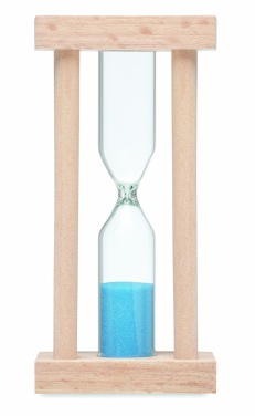 Logotrade promotional items photo of: Wooden sand timer 3 minutes