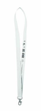 Logotrade promotional items photo of: Seed paper lanyard w/hook