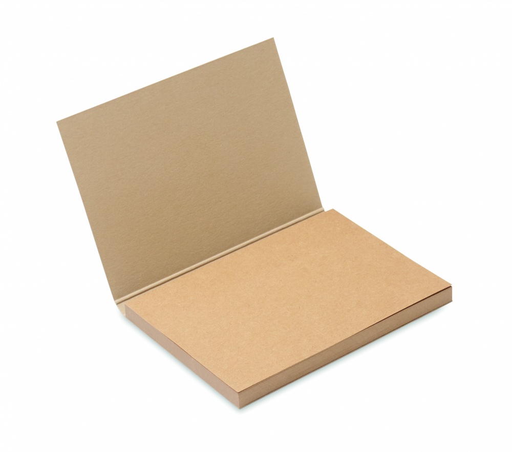 Logo trade promotional item photo of: Recycled paper memo block