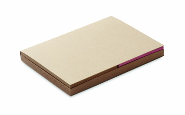 Logo trade corporate gifts picture of: Recycled paper memo set
