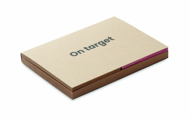 Logo trade promotional gifts image of: Recycled paper memo set