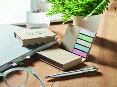 Logo trade promotional items picture of: Recycled memo pad set