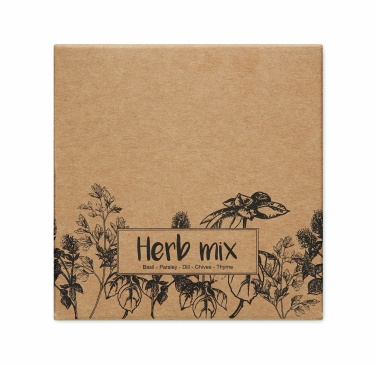 Logo trade corporate gifts picture of: Herb seeds tape 3 meter