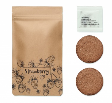 Logo trade promotional products picture of: Strawberry growing kit