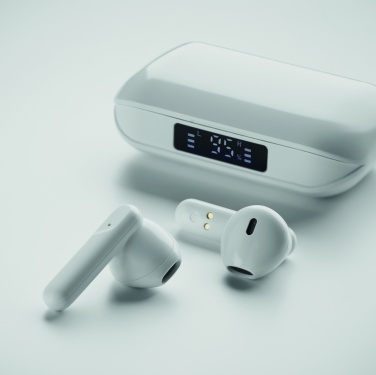 Logotrade promotional product image of: Recycled ABS TWS earbuds