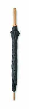 Logo trade promotional products image of: 23,5 inch RPET/bamboo umbrella