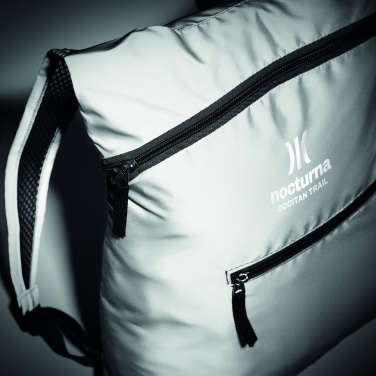 Logotrade promotional merchandise picture of: Foldable reflective sports bag