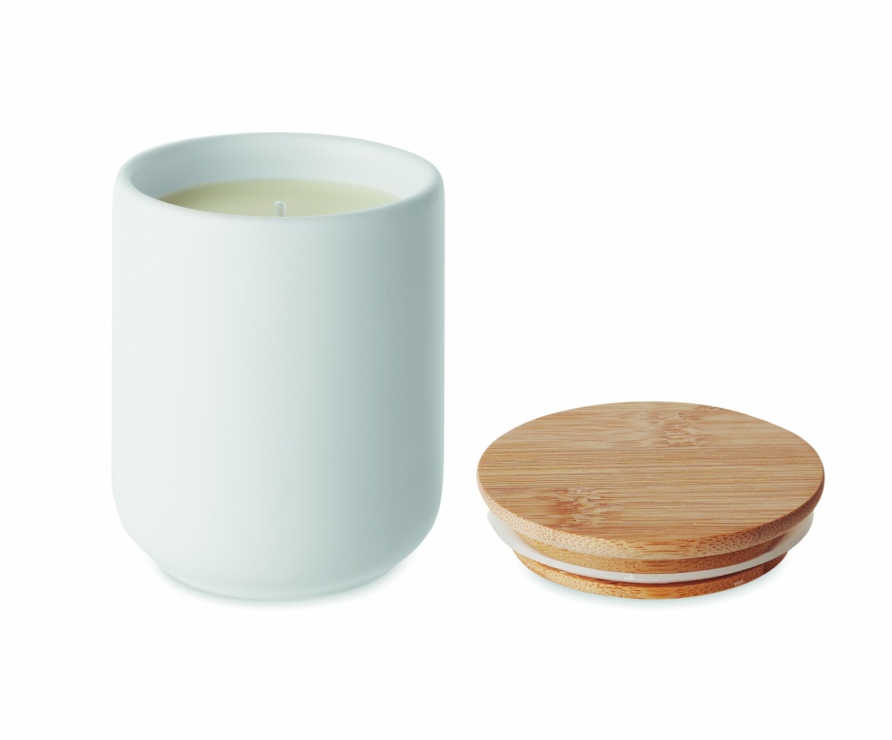 Logo trade advertising products picture of: Plant based wax candle 200 gr