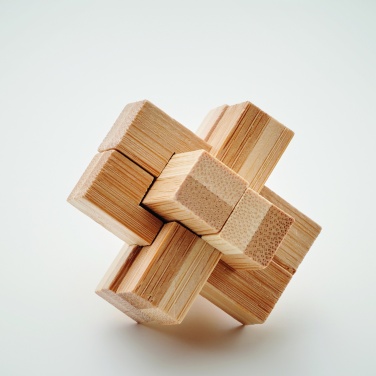 Logotrade promotional products photo of: Bamboo brain teaser puzzle
