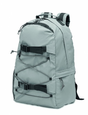 Logo trade promotional items image of: High reflective backpack 190T