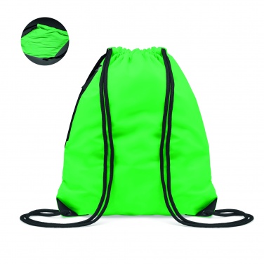 Logo trade corporate gifts image of: Brightning drawstring bag