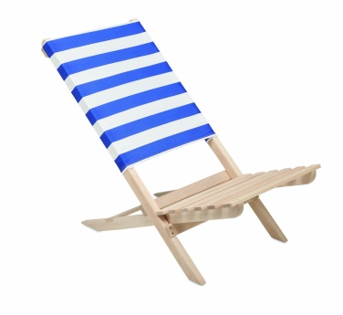 Logotrade corporate gifts photo of: Foldable wooden beach chair