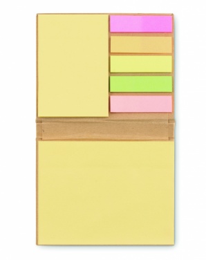 Logotrade promotional giveaway picture of: Sticky note memo pad recycled