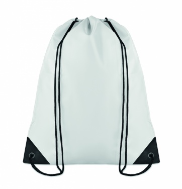 Logo trade promotional gifts picture of: 190T Polyester drawstring bag