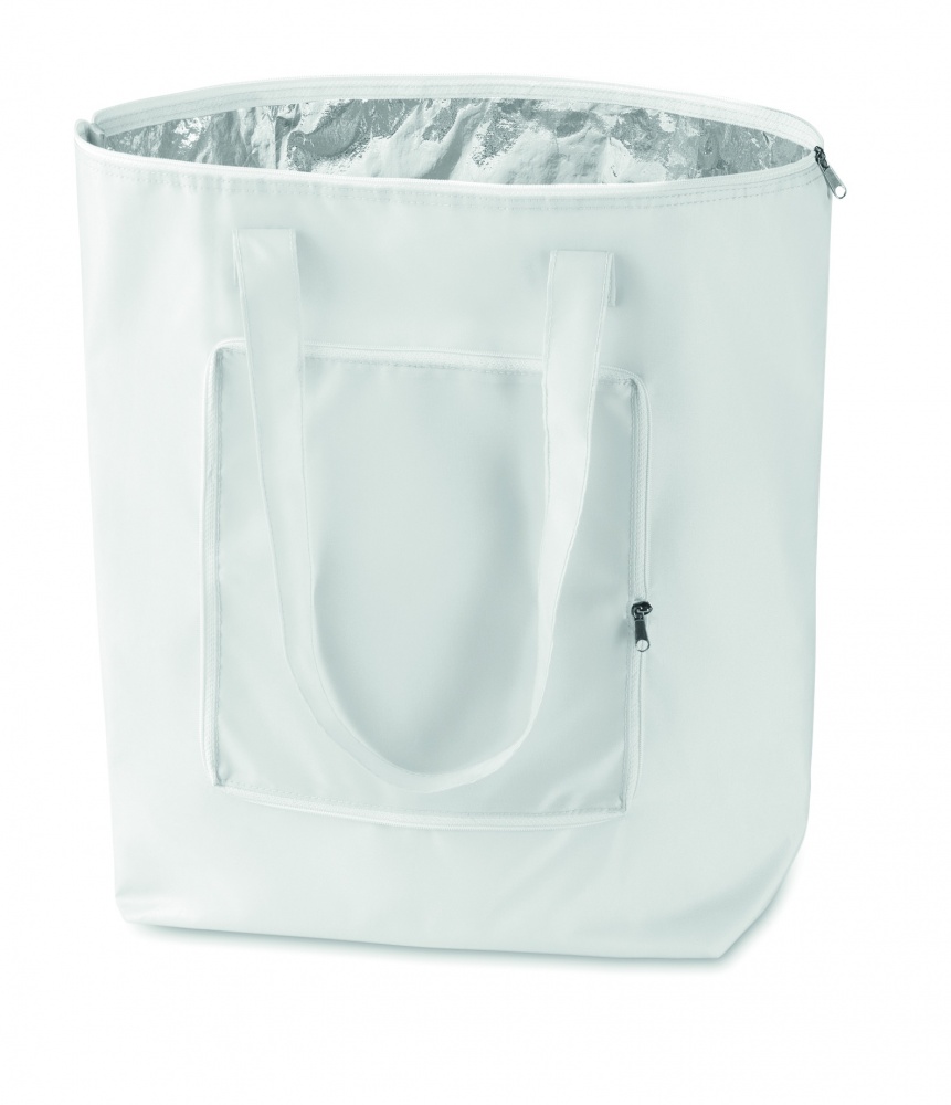 Logo trade promotional gift photo of: Foldable cooler shopping bag