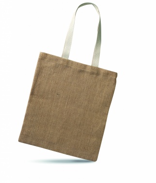 Logo trade advertising product photo of: Jute shopping bag