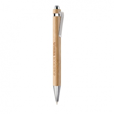 Logotrade promotional merchandise image of: Bamboo automatic ball pen