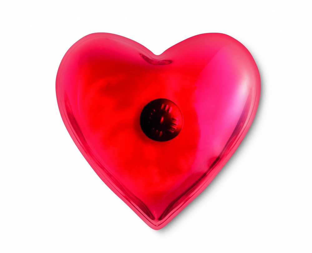 Logo trade corporate gifts picture of: Hand warmer in heart shape