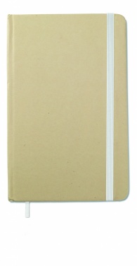 Logotrade promotional item image of: A6 recycled notebook 96 plain