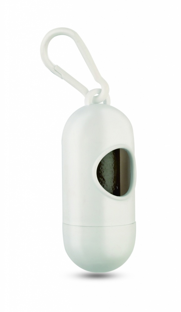 Logo trade promotional gifts picture of: Container for pet bag w/ hook