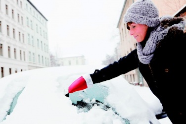 Logo trade promotional giveaway photo of: Car ice scraper w/ mitten