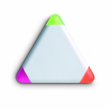 Logo trade promotional gifts picture of: Triangular highlighter