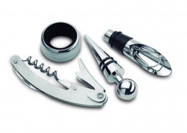 Logo trade promotional items image of: Wine  set in tin box