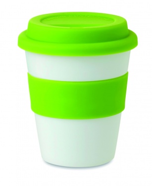 Logo trade corporate gift photo of: PP tumbler with silicone lid