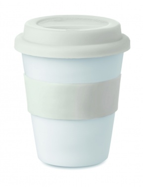 Logotrade promotional product picture of: PP tumbler with silicone lid