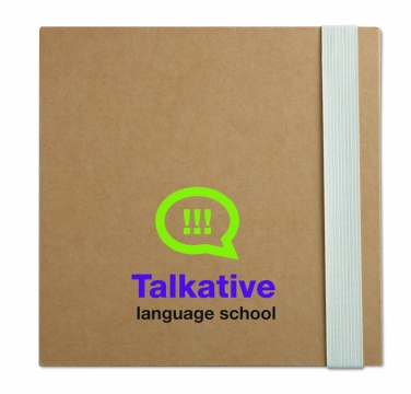 Logo trade promotional items picture of: Notebook with memo set and pen