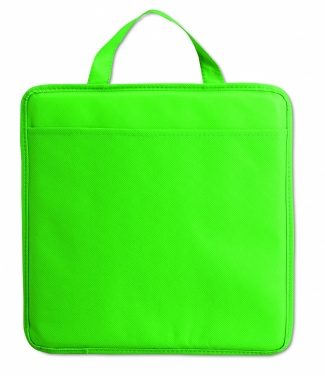 Logo trade business gifts image of: Non woven stadium cushion