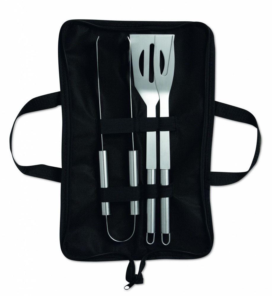 Logotrade promotional merchandise photo of: 3 Barbecue tools in pouch