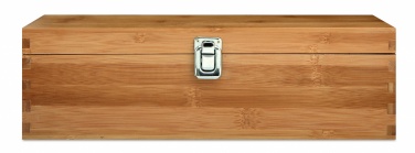 Logo trade promotional item photo of: Wine set in bamboo box