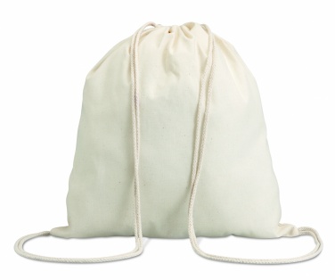 Logo trade advertising products image of: 100gr/m² cotton drawstring bag