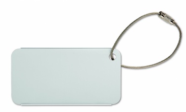 Logo trade promotional products picture of: Aluminium luggage tag