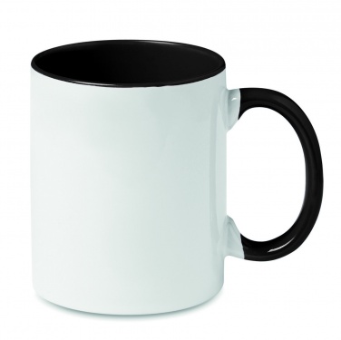 Logo trade promotional giveaways picture of: Coloured sublimation mug