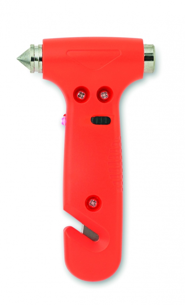Logotrade promotional merchandise picture of: 3 in 1 Emergency hammer