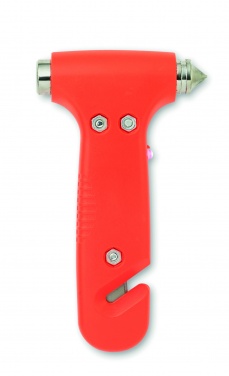 Logotrade promotional gift image of: 3 in 1 Emergency hammer