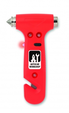 Logo trade corporate gift photo of: 3 in 1 Emergency hammer