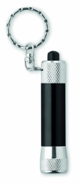 Logo trade corporate gifts picture of: Aluminium torch with key ring