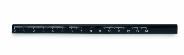 Logo trade promotional merchandise photo of: Carpenters pencil with ruler