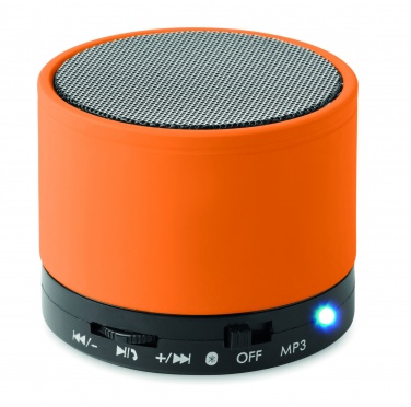 Logotrade promotional item picture of: Round wireless speaker