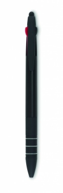 Logotrade promotional product picture of: 3 colour ink pen with stylus