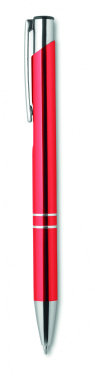 Logotrade promotional product image of: Push button aluminium pen BERN