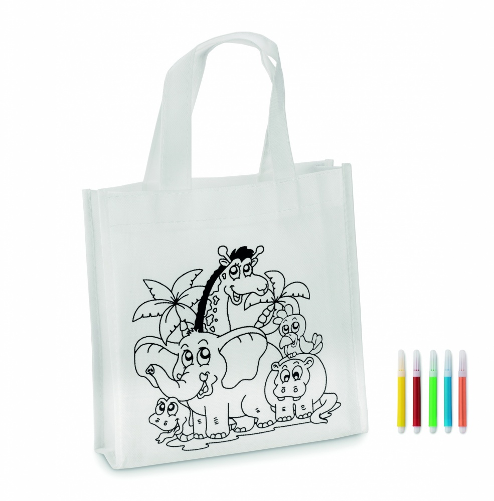 Logo trade advertising products image of: Mini shopping bag