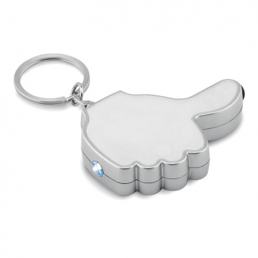 Logotrade business gift image of: Thumbs up led light w/key ring Valmiera