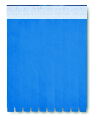 Logotrade promotional products photo of: One sheet of 10 wristbands